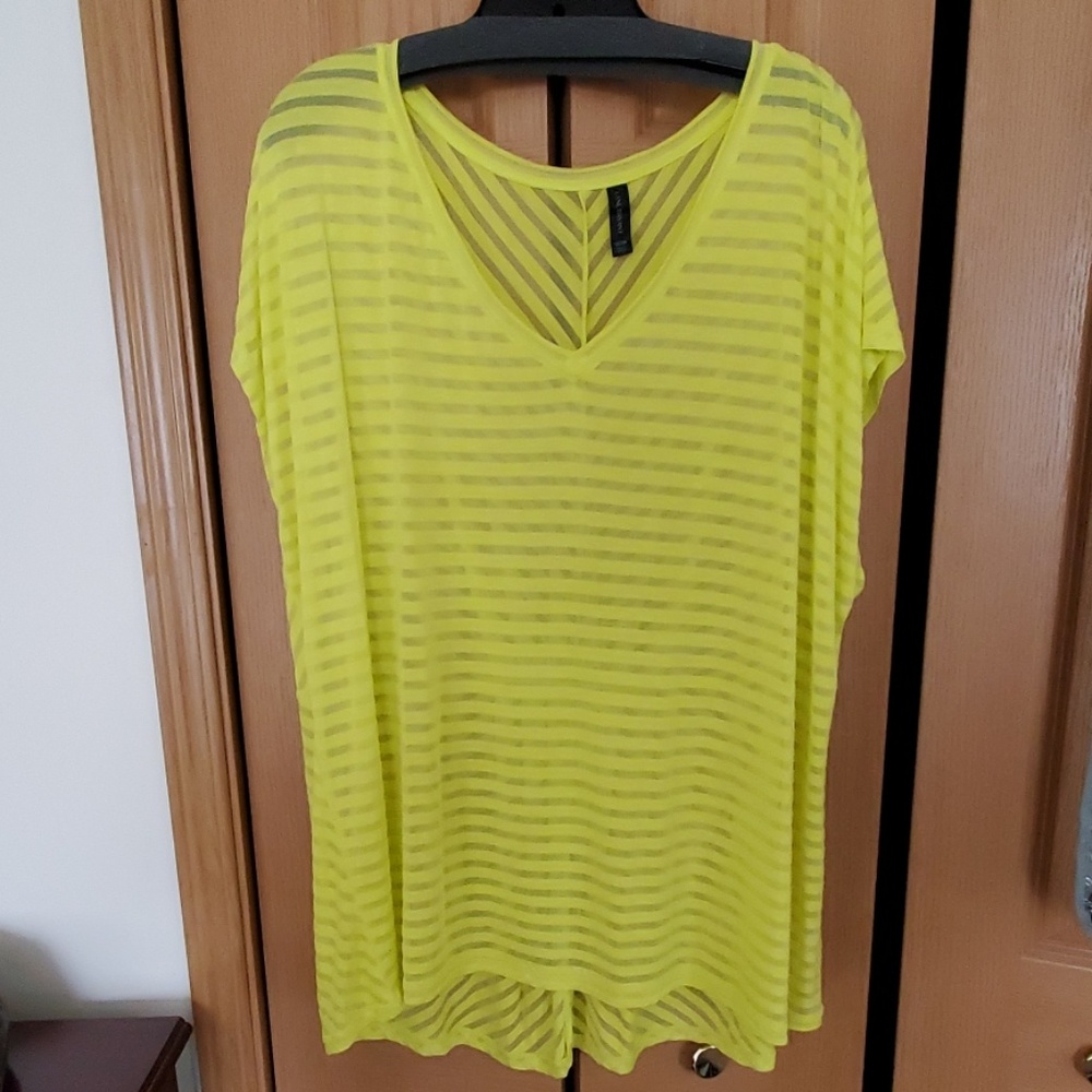 Lane Bryant Burnout Top sz 22/24